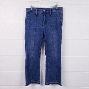 J.‎ Crew Billie Demi Boot Crop Jeans Dark Wash Mid-Rise Blue Size 29
